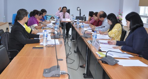 ดร.มนตรี นำทีมประชุมกรรมการบริหารศูนย์เครือข่าย สมศ.
